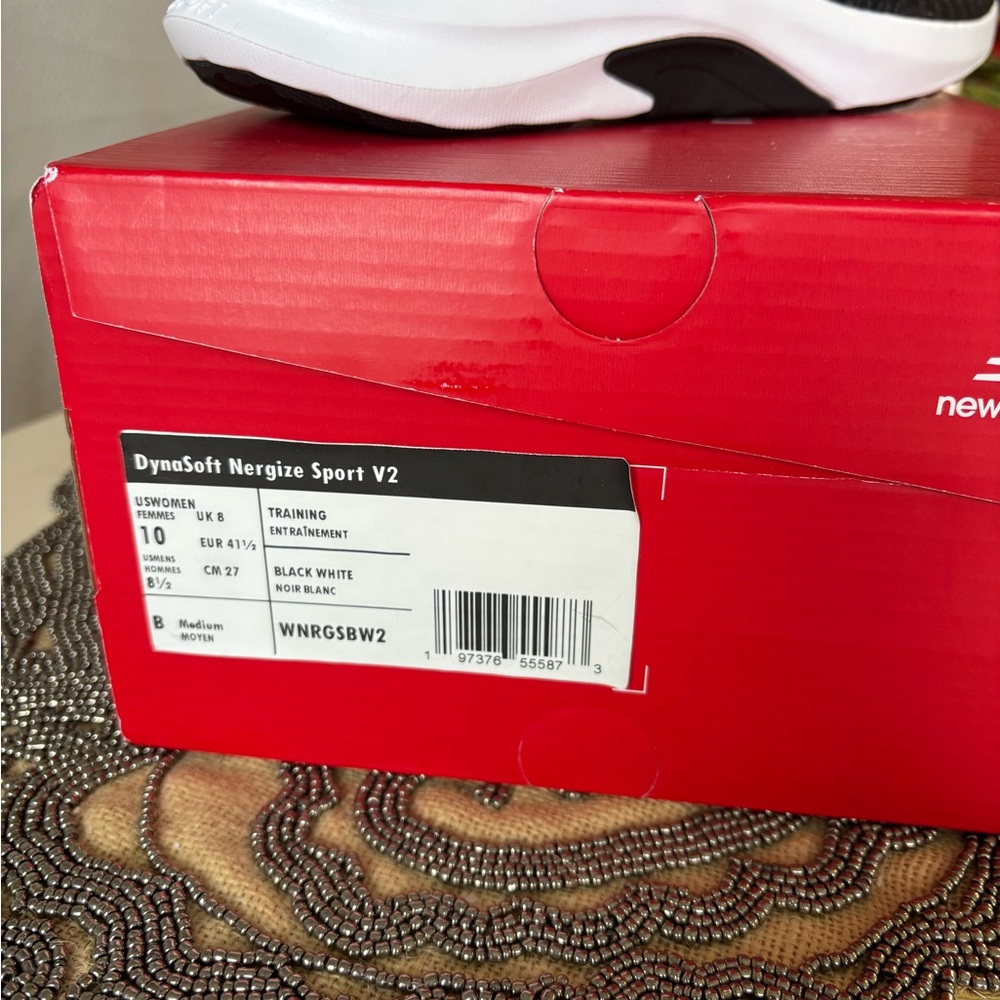 New Balance Black and Gold Athletic Shoes - Picture 3 of 3